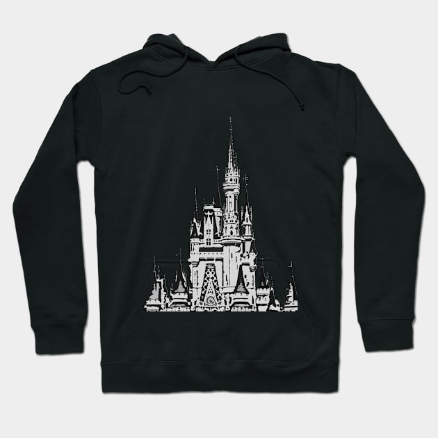 Magic Castle II Millennial Pink Hoodie by FandomTrading